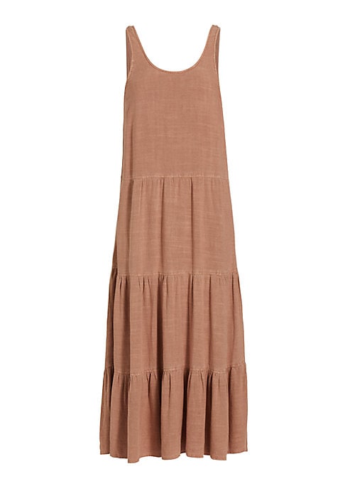 Tiered Linen Delight Dress