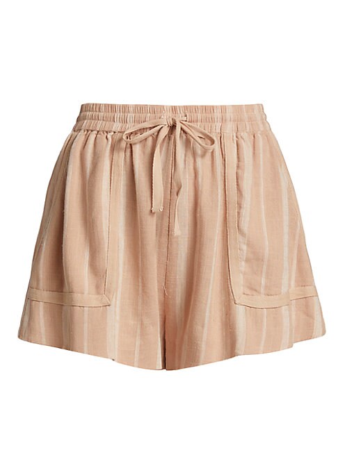 Striped Drawstring Summer Shorts