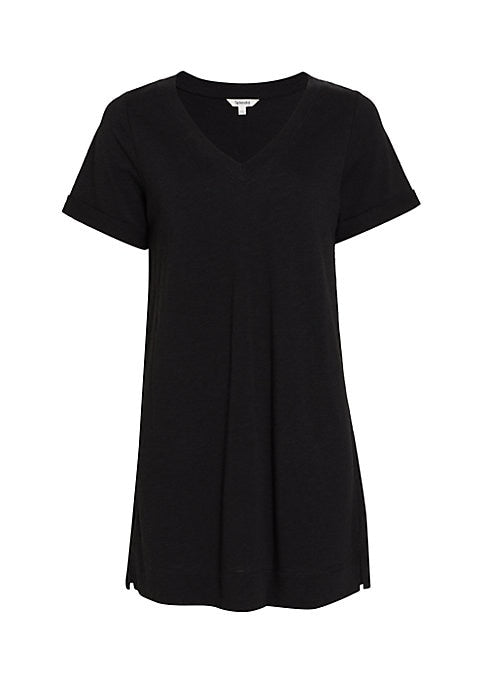 V-Neck Casual T-Shirt Dress