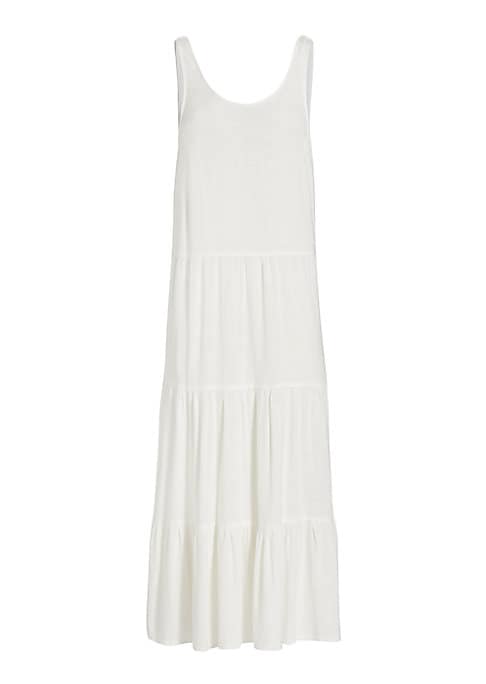 Linen Breeze Tiered Dress