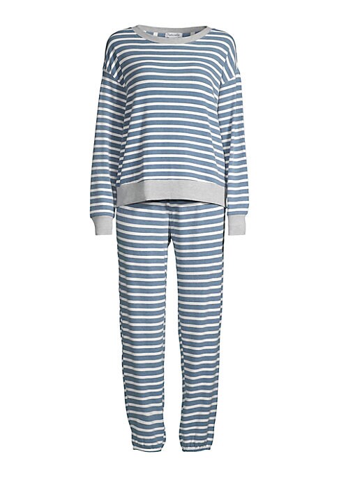 Cozy Striped Pajama Set
