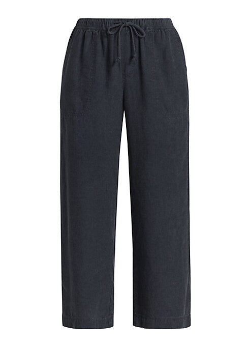 Chic Drawstring Cropped Pants