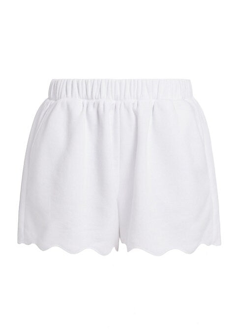 Scalloped Comfort Shorts
