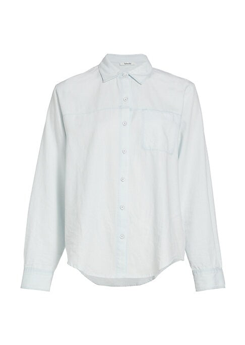 Easygoing Chambray Top
