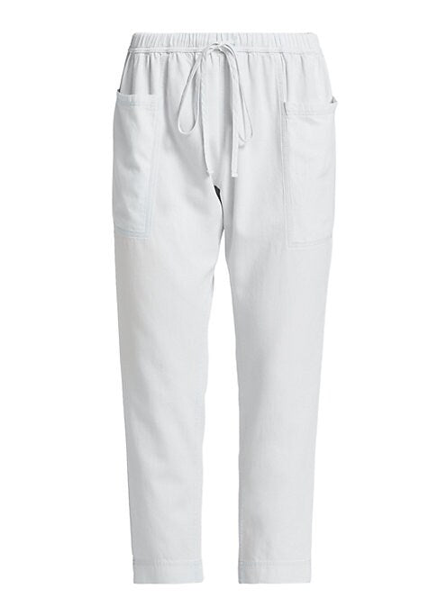 Cozy Chambray Crop Pants