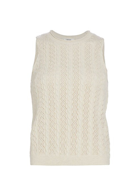 Cotton Crochet Sleeveless Top