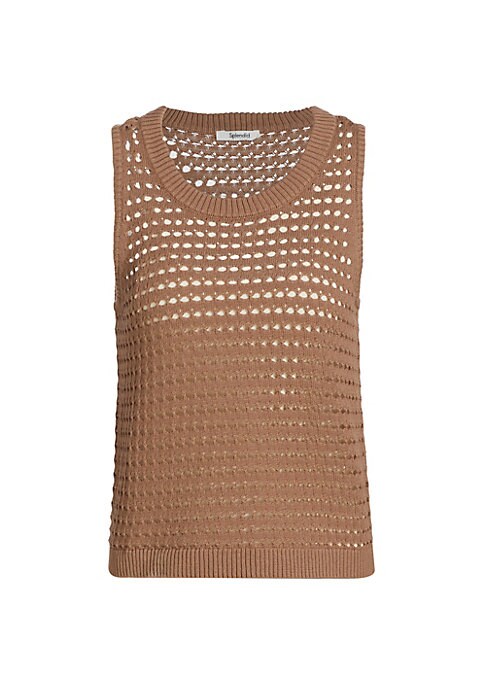 Cozy Open-Knit Tank
