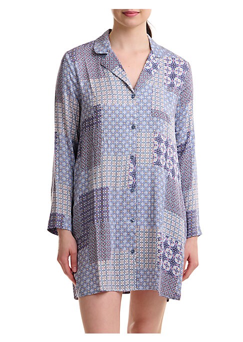 Cozy Patchwork Lounge Shirt