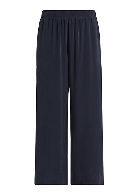 Silk Flow Wide Pants