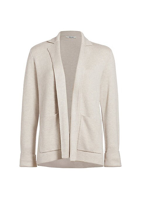 Cozy Knit Front Jacket