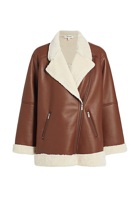 Chic Vegan Aviator Jacket