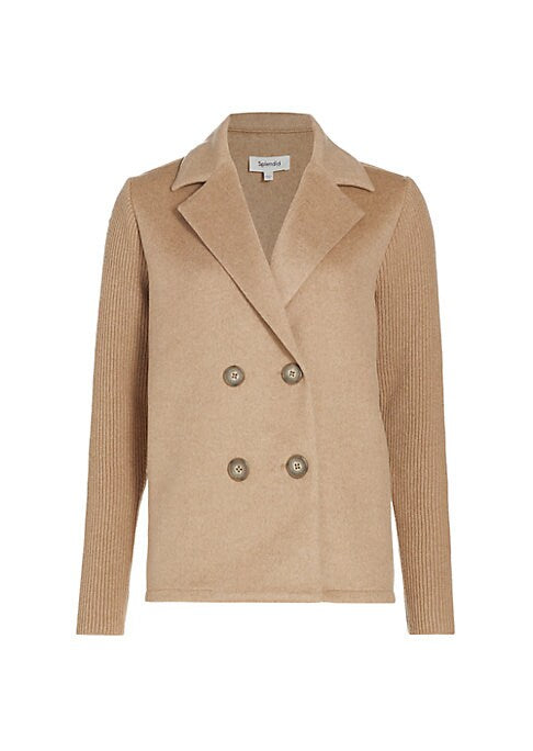 Chic Wool-Blend Blazer