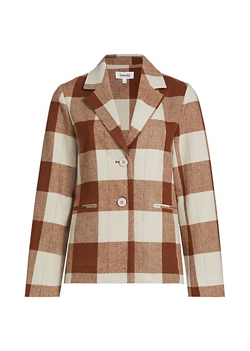 Plaid Flannel Blazer