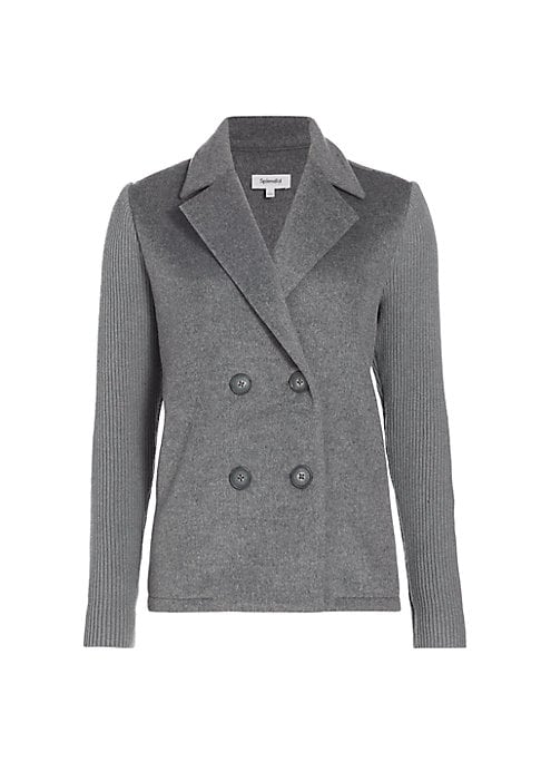 Luxe Wool-Blend Blazer