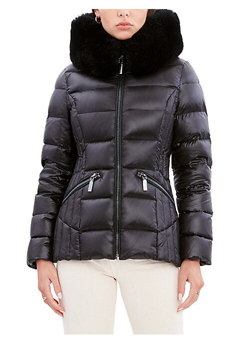 Cozy Shearling Down Jacket