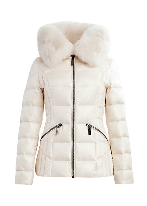 Cozy Shearling Down Jacket