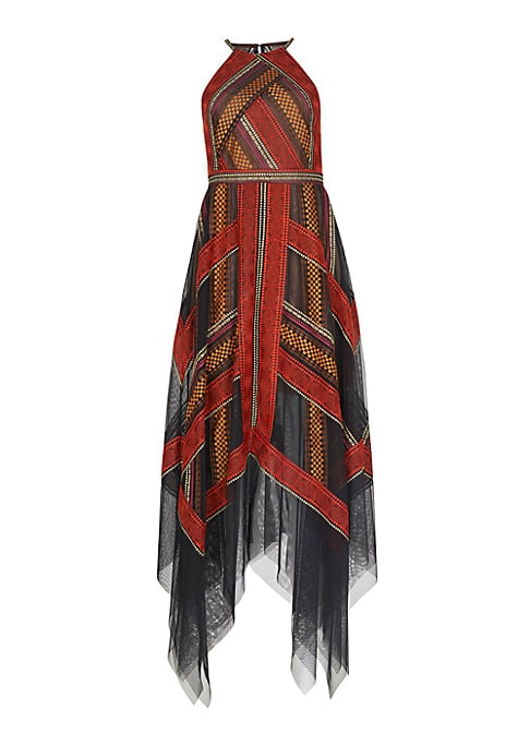 Geometric Glam Dress