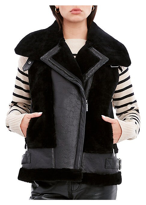 Shearling Luxe Vest