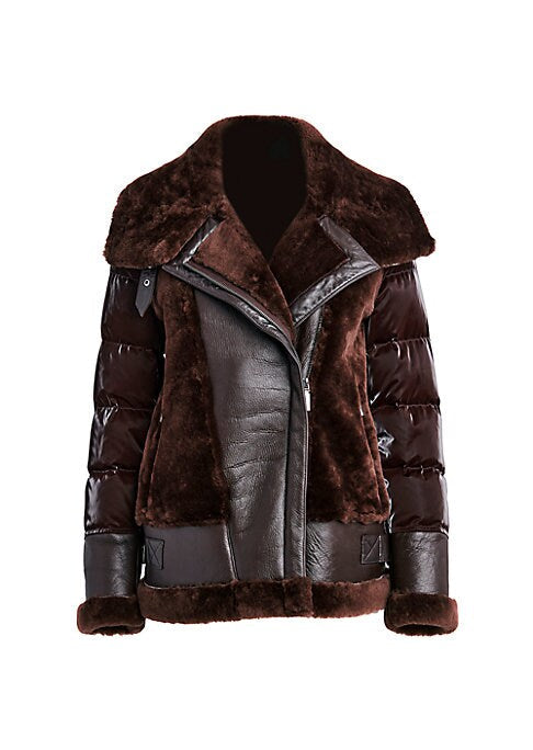 Shearling Luxe Moto Jacket
