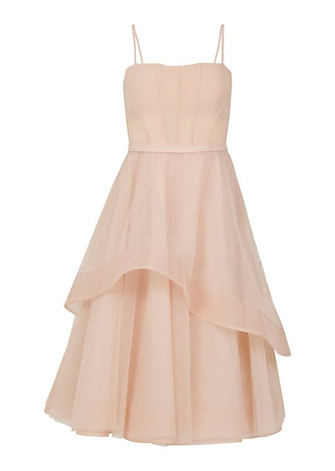 Playful Tiered Midi Dress
