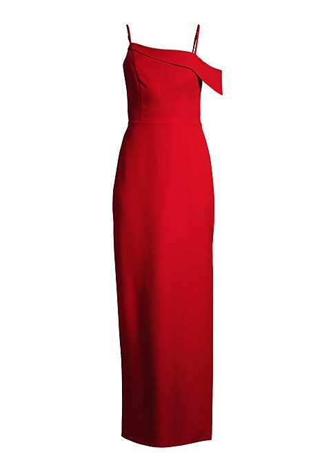 Sleek Asymmetrical Elegance Dress