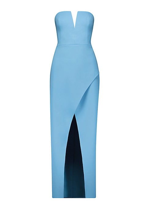 Elegant Slit Evening Dress