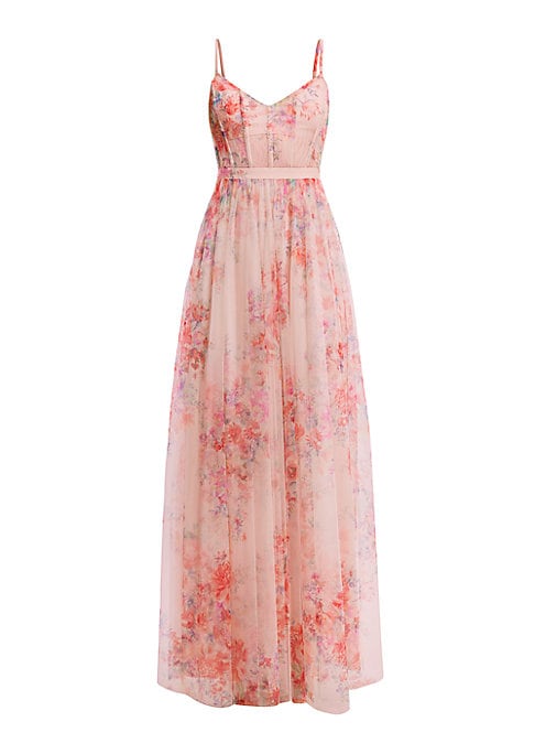 Floral Elegance Gown