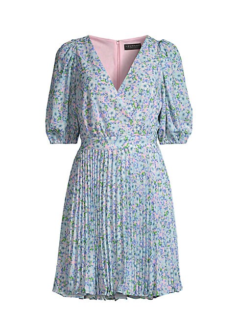 Chic Floral Mini Dress