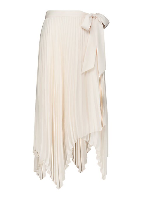 Silky Pleated Skirt