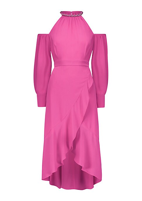 Modern Elegance Midi-Dress