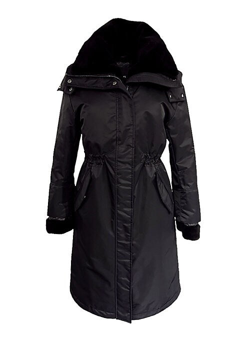 Faux-Fur Chic Parka