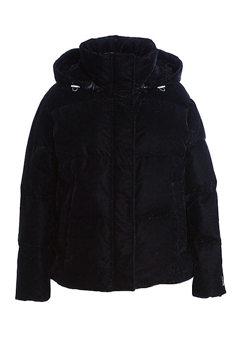 Velvet Down Puffer Jacket