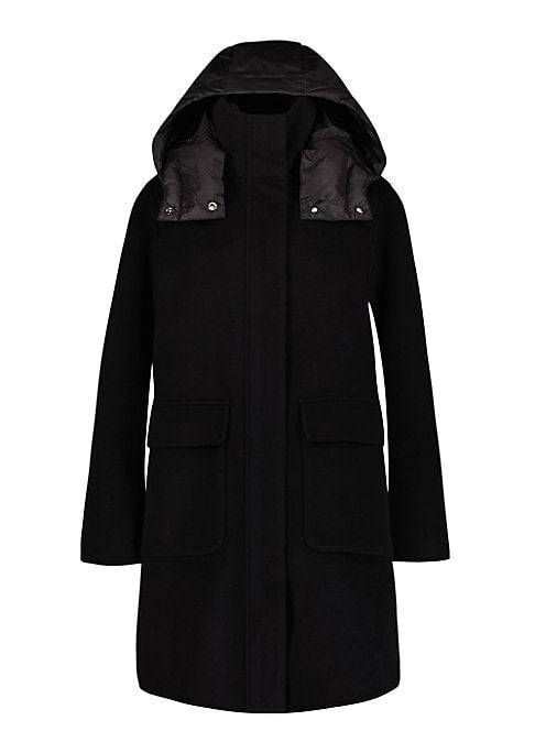 Elegant Wool-Down Coat