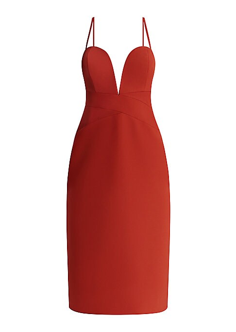 Elegant Cutout Midi Dress