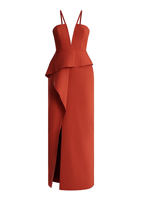 Ruffled Elegance Gown