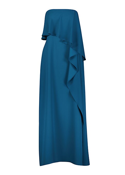 Ruffled Elegance Gown