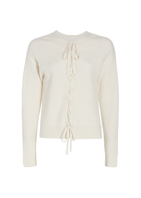 Luxe Cashmere Lace Sweater