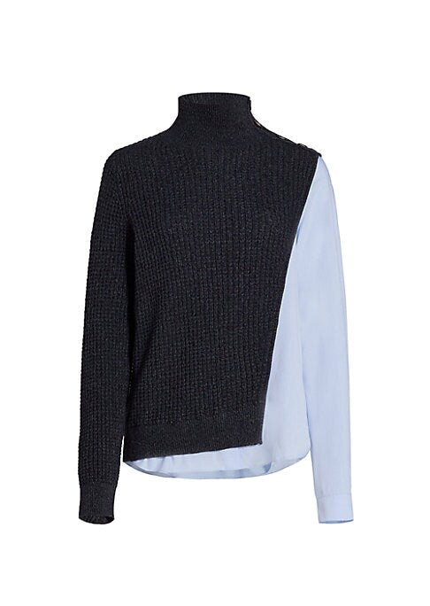 Chic Poplin Blend Sweater