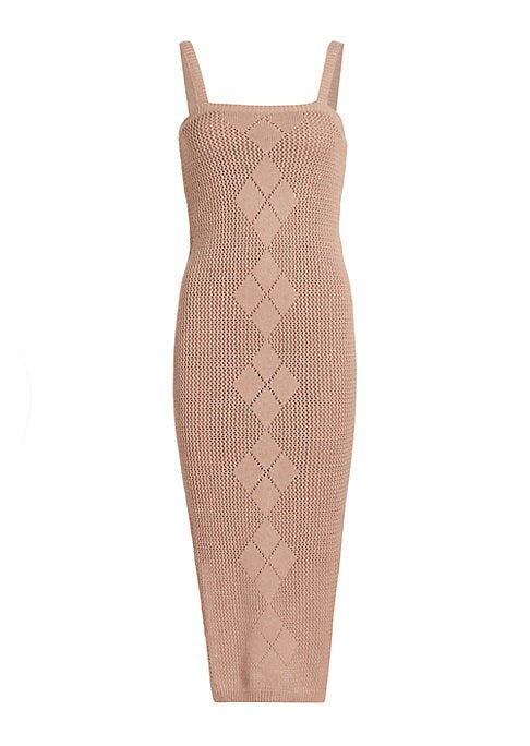 Soft Cashmere Midi-Dress