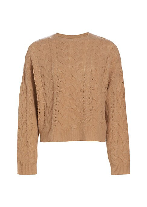 Luxurious Cable Knit Sweater