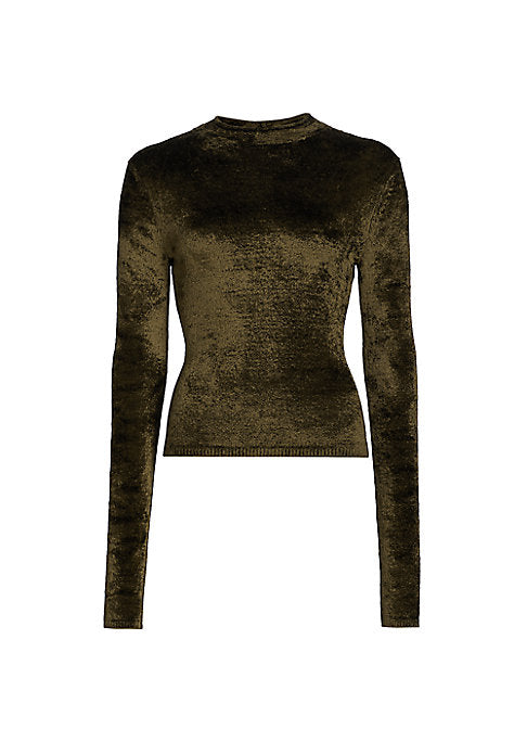 Velvet Luxe Crew Sweater