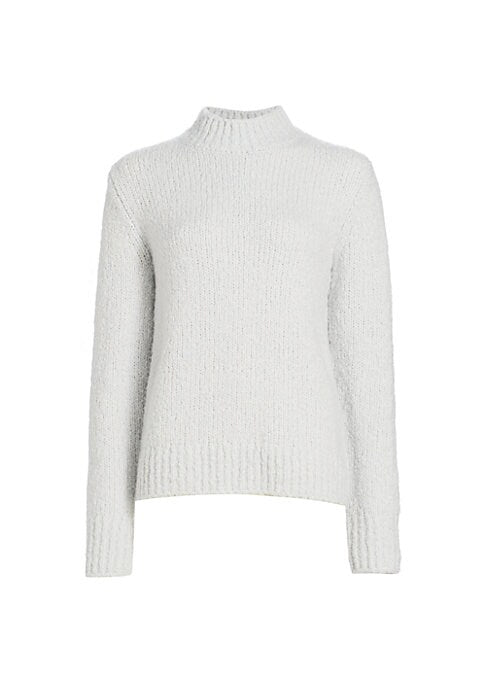 Silken Crimped Turtleneck
