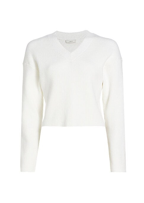 Cozy V-Neck Knit Sweater