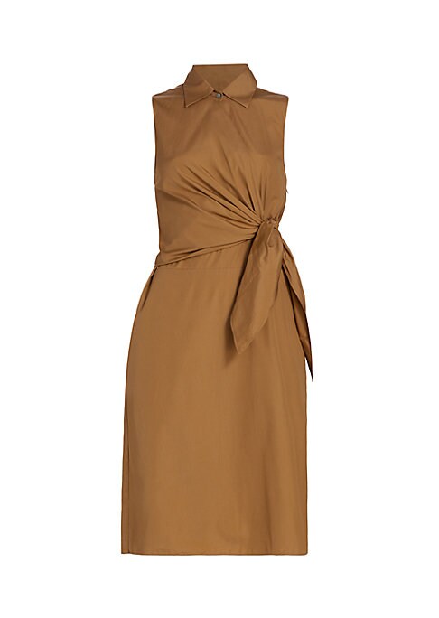 Charming Cotton Wrap Dress