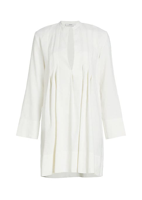 Pleated Elegance Minidress