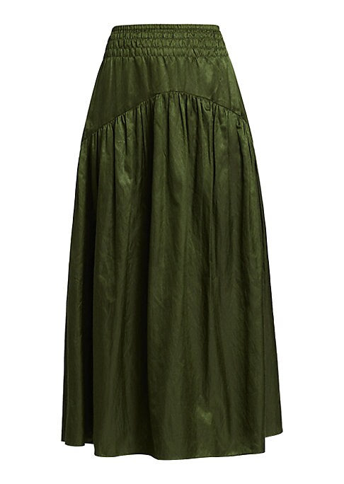 Sleek Tiered Skirt