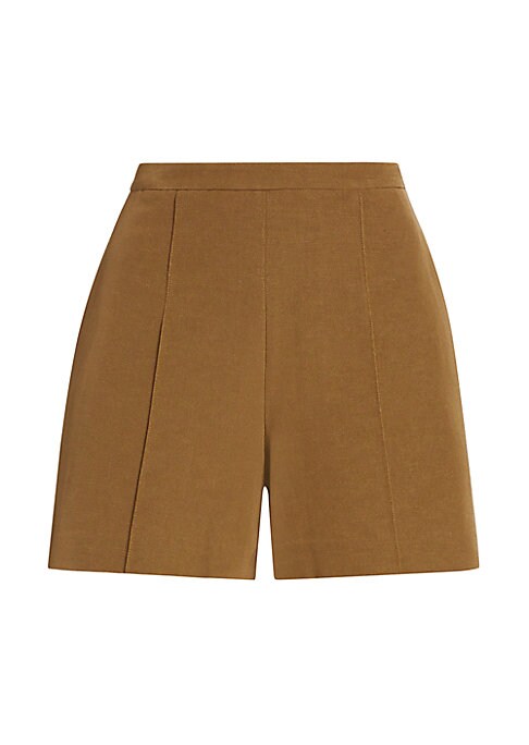 Chic Pleated Knit Shorts