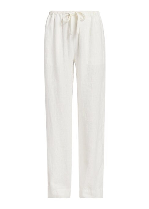 Hemp Casual Drawstring Trousers
