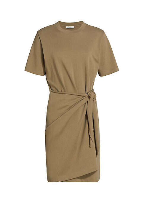 Draped Side-Tie Dress