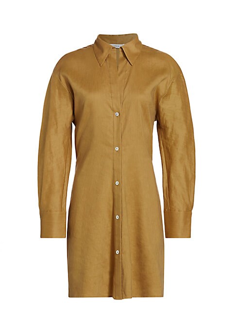 Convertible Linen Minidress